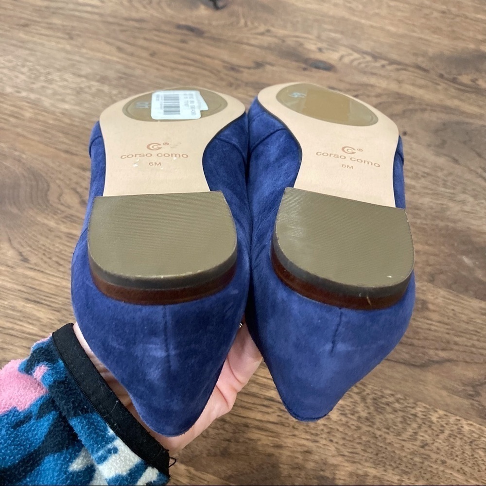 NWT Corso Como sz 6 Women's Jatiba Loafer Flat blue - Picture 10 of 14